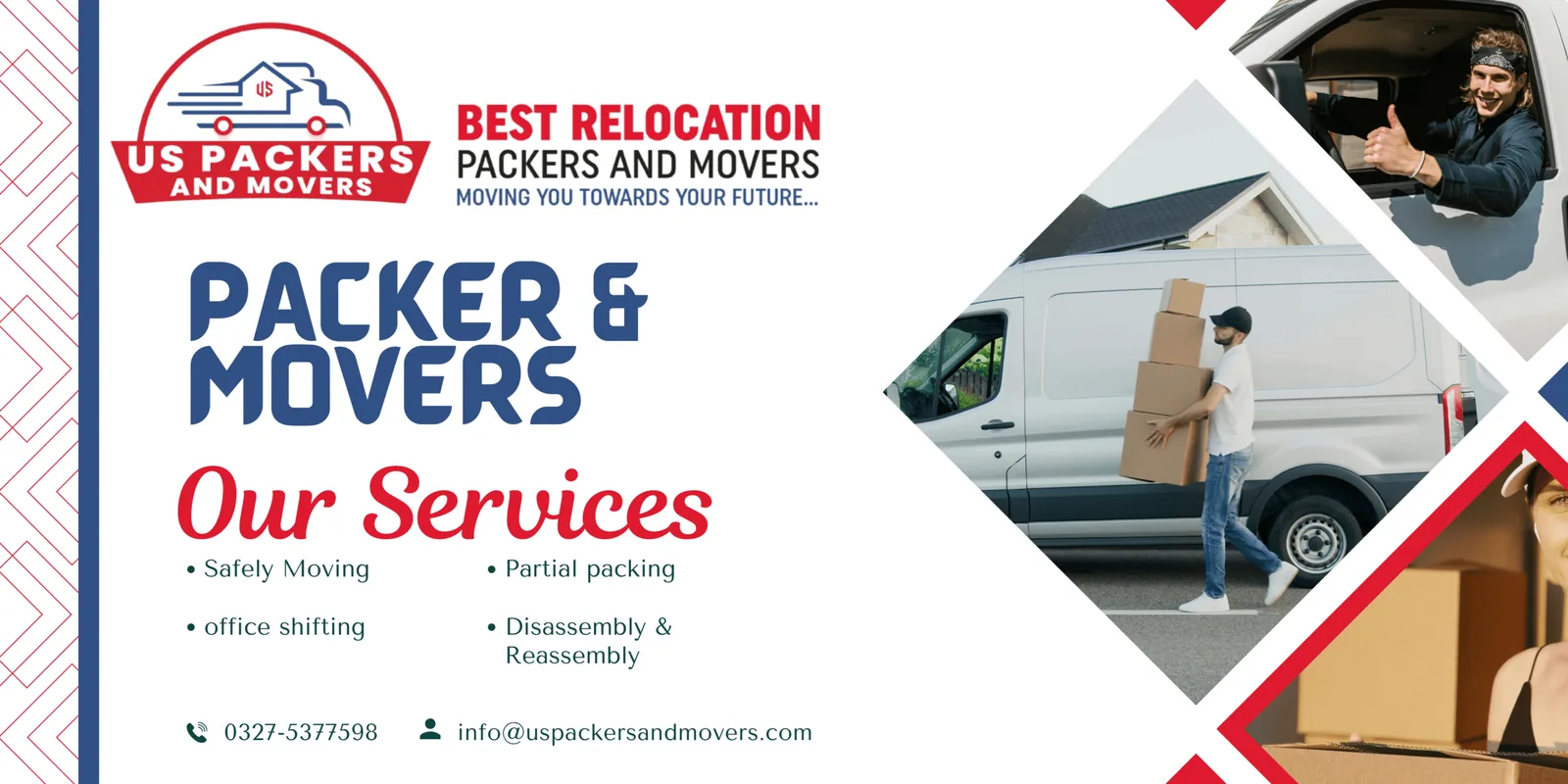 US Packers and Movers services — packing, office shifting, loading and unloading